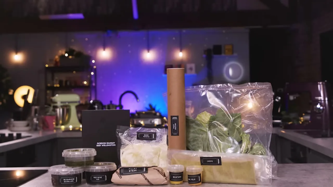 Gordon Ramsay Restaurants and Restaurant Kits: the Beef Wellington kit video